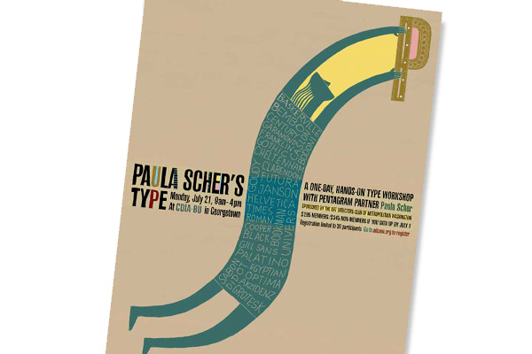 Paula Scher Poster