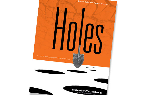 Poster for 'Holes' play