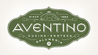 Louise Fili package design for Aventino