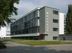 Bauhaus building in Germany